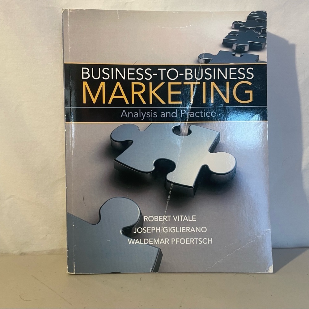 Business-to-Business Marketing Analysis & Practice book.